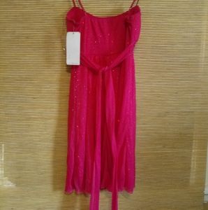 Ruby Rox Dress Shimmering Pink